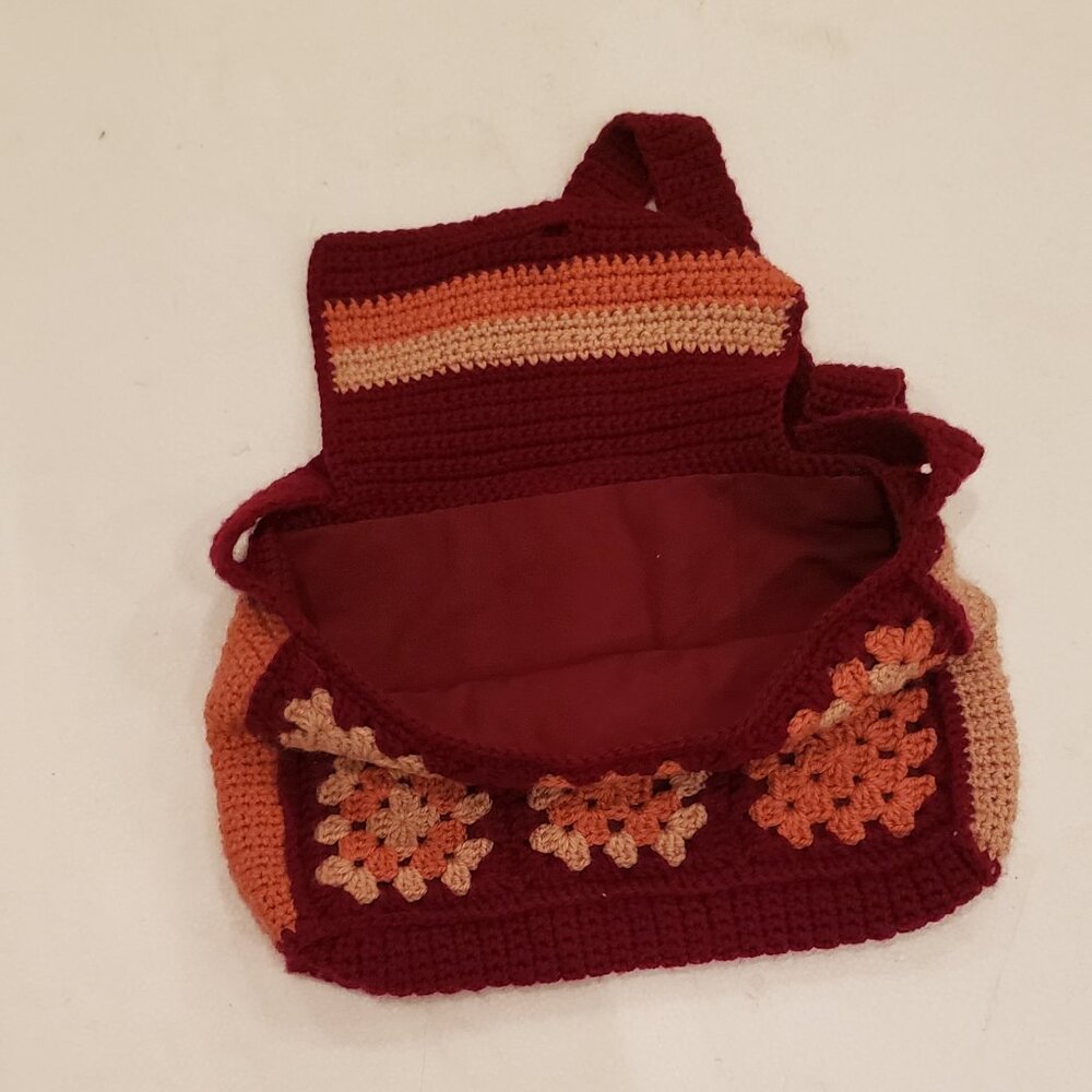 Knitted Cross Body or Shoulder Bag - Picture 3 of 7